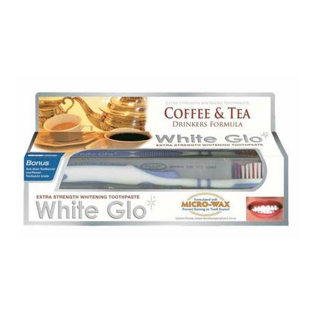 Coffee & Tea Drinkers Formula wybielająca pasta do zębów dla osób regularnie pijących kawę i herbatę 100ml + szczoteczka