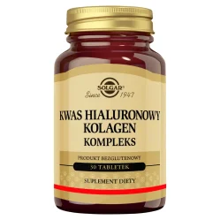 Solgar Kwas Hialuronowy 120 mg 30 tab.
