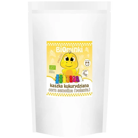 KASZKA KUKURYDZIANA BEZ DODATKU CUKRÓW BIO 500 g - BIOMINKI