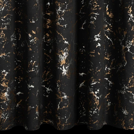 ZASŁONA GOTOWA DORI NA TAŚMIE 140 X 270 CM CZARNY