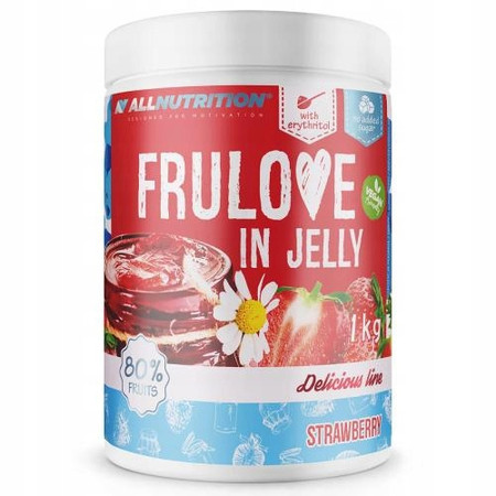 ALLNUTRITION Frulove In Jelly Strawberry smak truskawka 1kg KRÓTKA DATA 2026-06-30