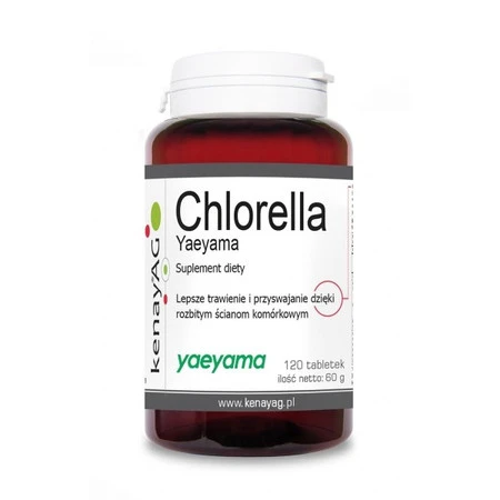 Chlorella suplement diety 120 tabletek