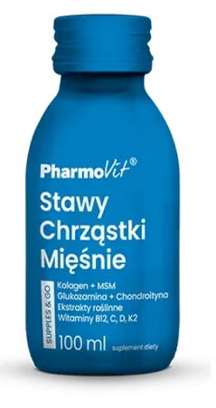 Pharmovit SHOT STAWY CHRZĄSTKI MIĘŚNIE BEZGLUTENOWY 100 ml 