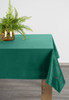 OBRUS VELVET 145 X 180 CM CIEMNOZIELONY