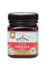 MIÓD MANUKA MGO 400+ BIO 250 g - TRANZALPINE