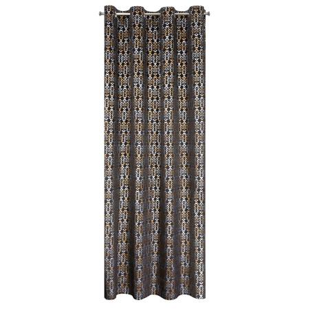 ZASŁONA GOTOWA LAURA 140 X 250 CM CZARNY