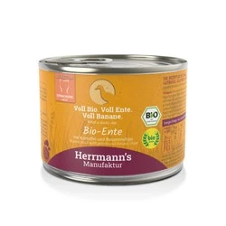 Zestaw 10x HERRMANN'S Selection Cat Bio Ente - bio kaczka (200g)