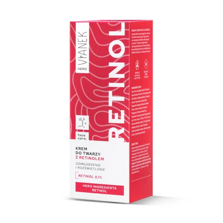Vianek Hero Retinol Krem do twarzy z retinolem 50ml