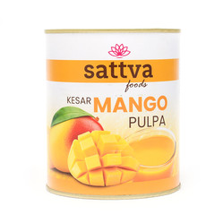 Sattva - Pulpa z mango kesar 850 g