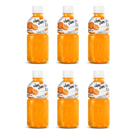 Zestaw 6x Jumi Jumi napój pomarańcza z nata de coco 320 ml