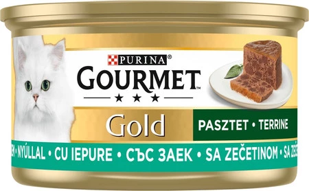 PURINA GOURMET Gold Pasztet Królik 85g