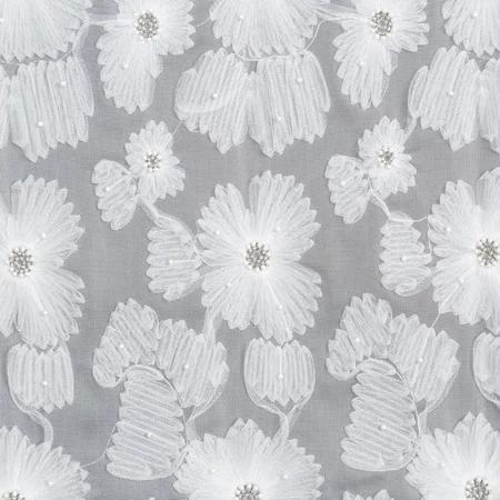 ZASŁONA GOTOWA JASMIN 140 X 250 CM BIAŁY