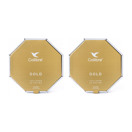 Zestaw 2x Collibre Kolagen Gold Shot 30 ml x 15 szt.