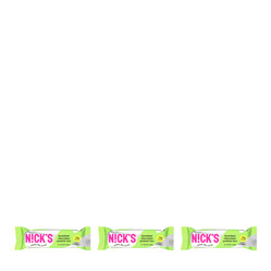 Zestaw: 3x N!CK'S Nicks Hazelnut Chocolate Protein Bar Baton orzechowy bez cukru 50g