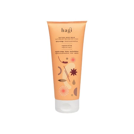 Hagi - Balsam do ciała korzenna pomarańcza - regenerujący 200 ml