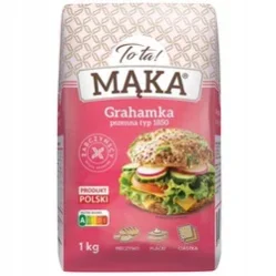 ToTa! Mąka pszenna graham typ 1850 - 1 kg KRÓTKA DATA 2026-09-26