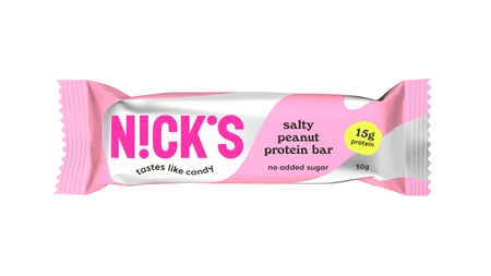 N!CK'S Nicks Salty Peanut Protein Bar Baton proteinowy z orzechami ziemnymi 50g