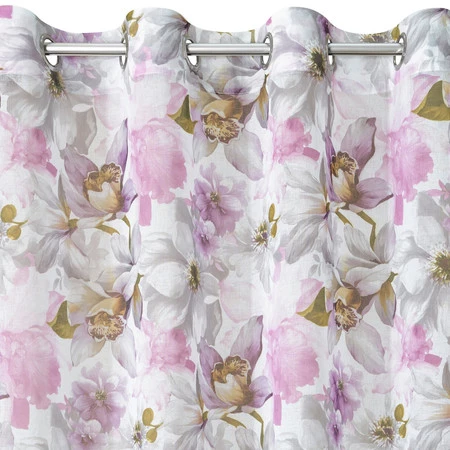 ZASŁONA GOTOWA BELLA 140 X 250 CM CIEMNORÓŻOWY