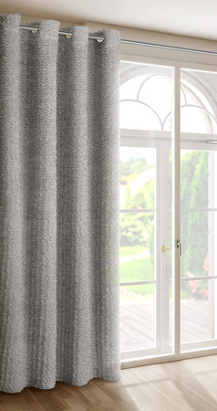 ZASŁONA GOTOWA TIFFANY 135 X 250 CM SREBRNY