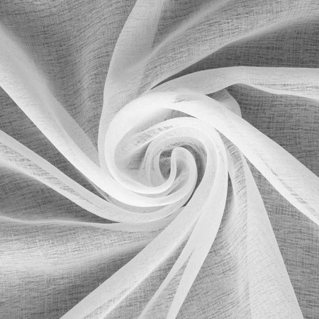 FIRANA GOTOWA LAYLA NA TAŚMIE 140 X 270 CM BIAŁY