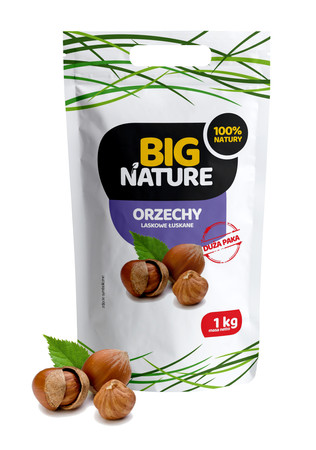 Big Nature Orzech Laskowy łuskany 1 kg