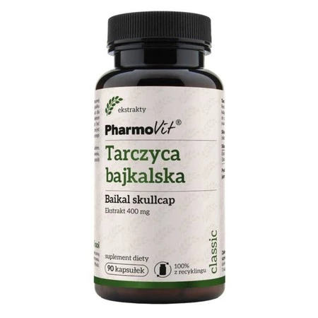 Pharmovit Tarczyca Bajkalska 400 mg 90 k