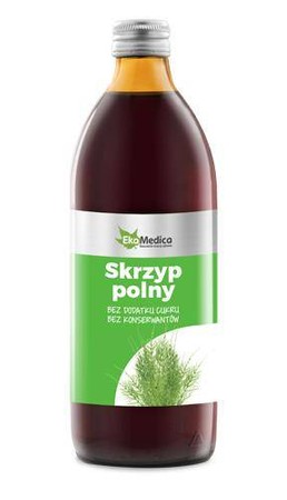 Ekamedica Skrzyp Polny 0,5L Wzmacnia Włosy