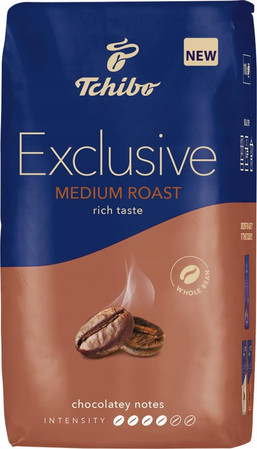 Tchibo kawa ziarnista Exclusive Medium Roast 1 kg