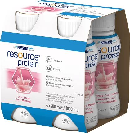 RESOURCE Protein smak truskawka 4 x 200ml