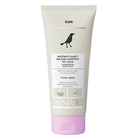 Yope - Creamy Amber Rozświetlający balsam do ciała 200ml