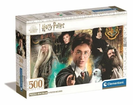 Clementoni Puzzle 500el Compact Harry Potter 35534