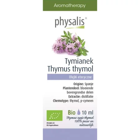 Physalis − Tymianek, olejek eteryczny BIO − 10 ml