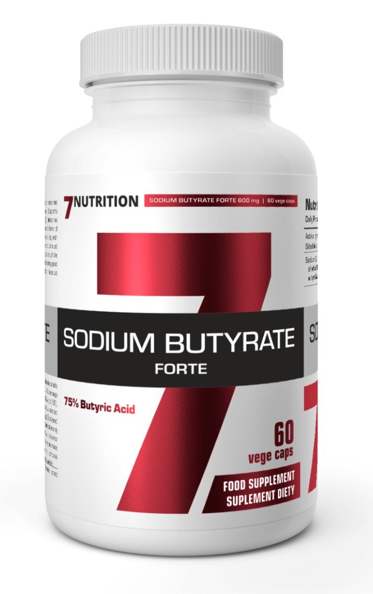 7Nutrition Sodium Butyrate FORTE maślan sodu 60 vege kaps. - Nabea.pl