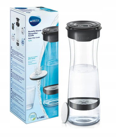Brita Karafka fiiltrująca Fill&Serve Mind czarna 1,3l