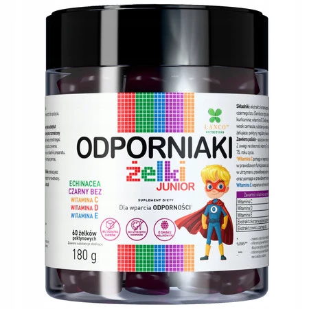 Lanco Nutritions Odporniaki Junior - 60 szt