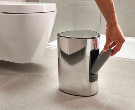 JJ-Kosz łazienkowy 5l. EasyStore stal