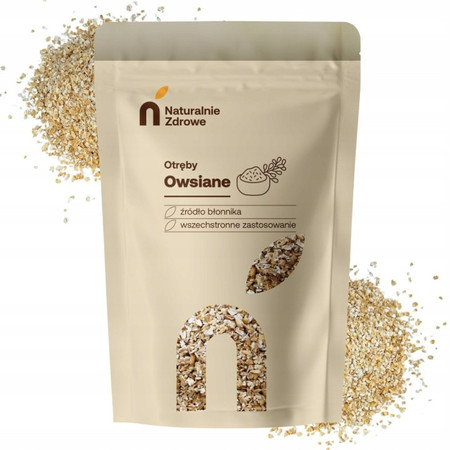 Naturalnie Zdrowe Otręby Owsiane 1 kg