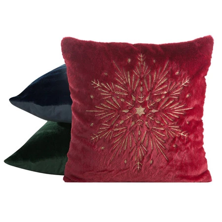 POSZEWKA ŚWIATECZNA 119F 45 X 45 CM BORDOWY