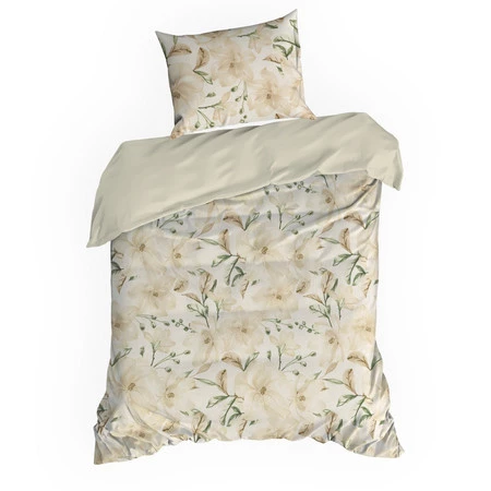 Komplet pościeli bawełnianej Sonia 32, 160 x 200 cm, Beżowy