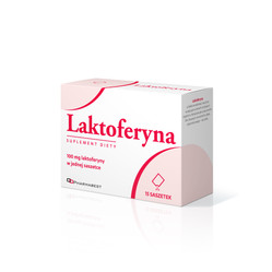 LAKTOFERYNA Proszek 15 saszetek
