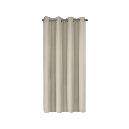 ZASŁONA GOTOWA RITA 140 X 175 CM CIEMNOBEŻOWY