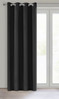 ZASŁONA GOTOWA LOGAN 140 X 270 CM CZARNY