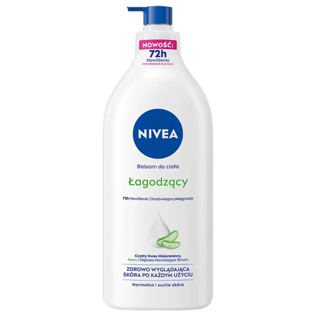 Nawilżająca Moc Serum łagodzący balsam do ciała z pompką 625ml