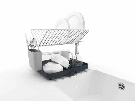 JJ - Suszarka do naczyń Y-RACK™, grafitowo-szara