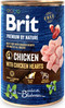 BRIT Premium by Nature CHICKEN Drób Jagody 400g