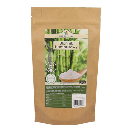 Pięć Przemian - Błonnik Bambusowy - 250 g