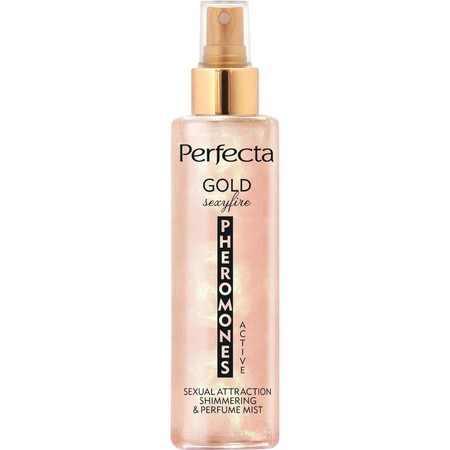 Pheromones Active perfumowana mgiełka do ciała Gold Sexyfire 200ml