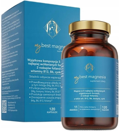 My Best Pharm MyBestMagnesia Magnez 120 kapsułek