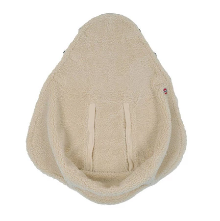 Lodger Wodoodporny zimowy śpiworek do wózka jasnobeżowy Taslon Birch