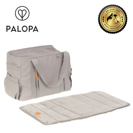 PALOPA Torba transportowa dla psa do 10kg Weda taupe